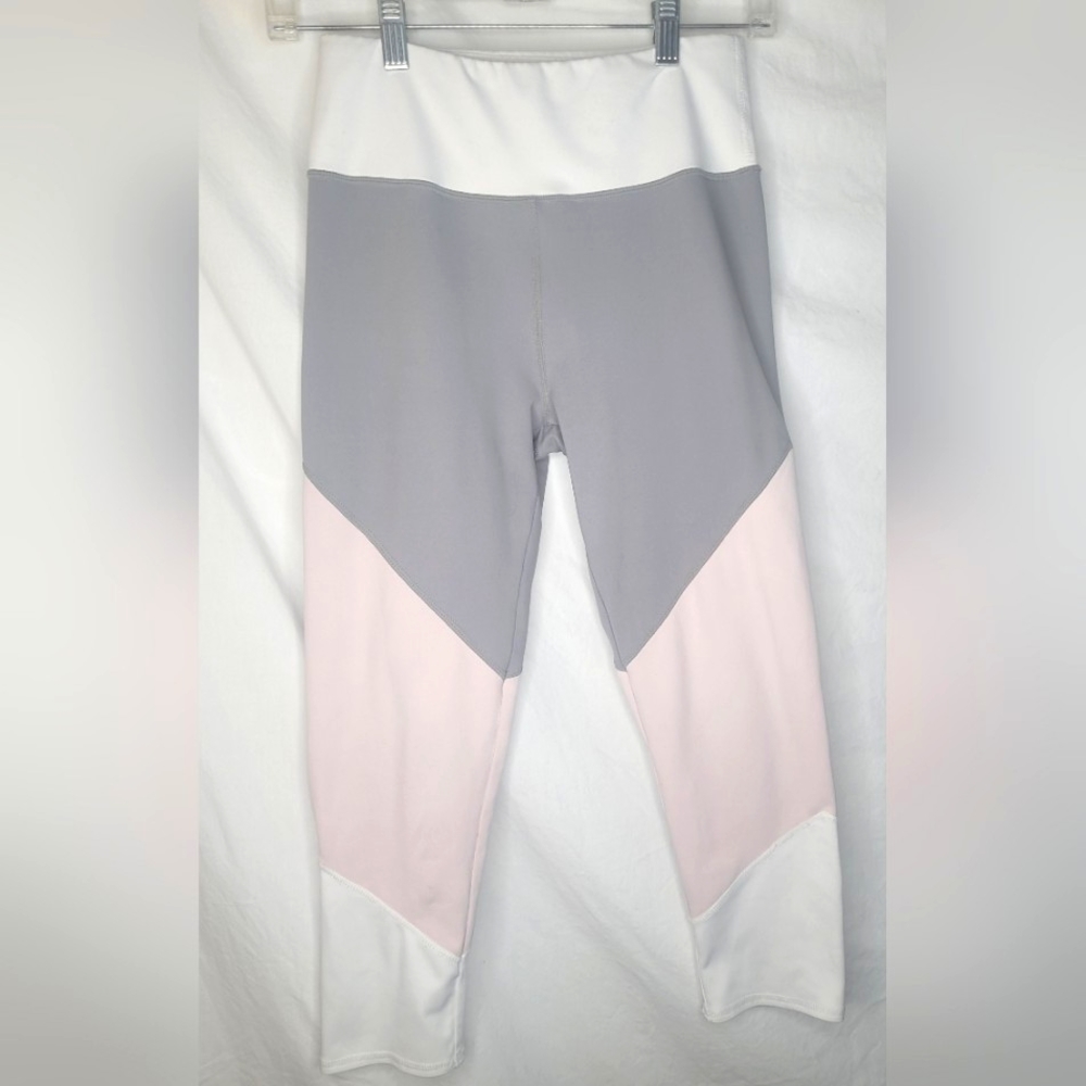 Threads 4 Thought Yoga Pants Leggings Size Small Gray Pink Ivory  💗